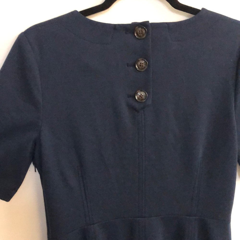 Banana Republic Navy blue midi dress - Picture 3 of 4
